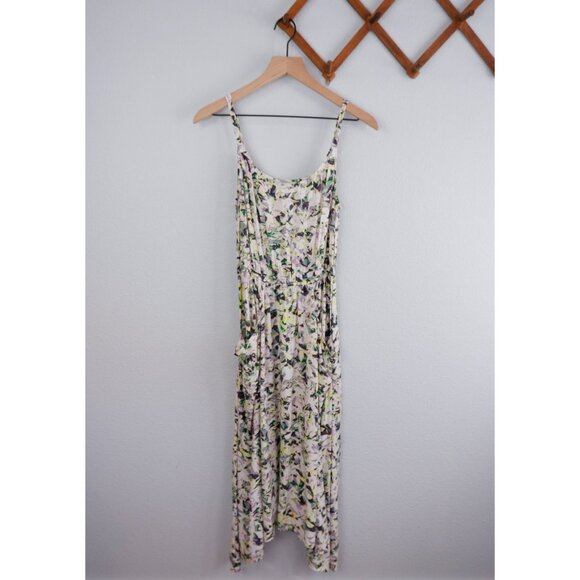 Cabi Womens Rayon Pattern Handkerchief Hem Midi Dress, small - Picture 11 of 11